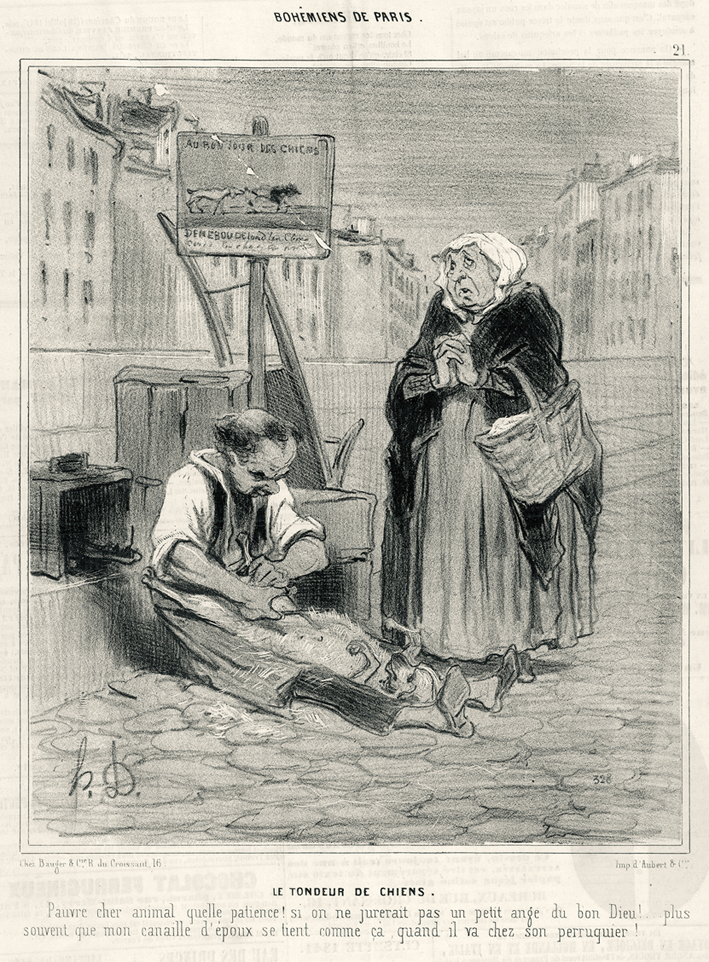  奥诺雷·杜米埃 Honore Daumier ——剪狗1